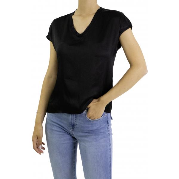 Maglia in viscosa scollo a V